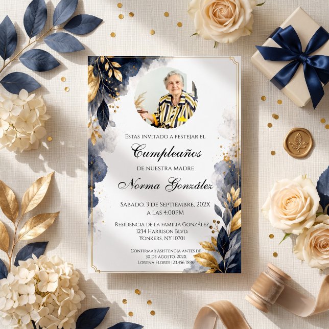 Spanish 50th Birthday Invitation Photo (Creator Uploaded)