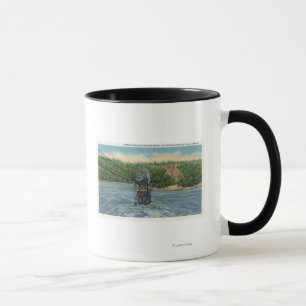 Spanish Aerocar over Whirlpool of Niagara Mug