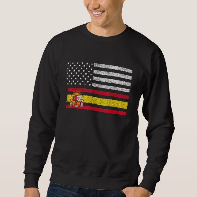 Spanish American Flag Sweatshirt (Front)