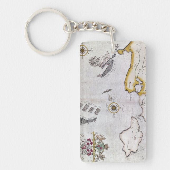 SPANISH ARMADA, 1588 2 KEY RING (Front)