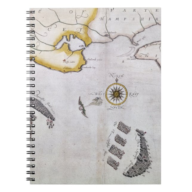 SPANISH ARMADA, 1588 2 SPIRAL NOTEBOOK (Front)