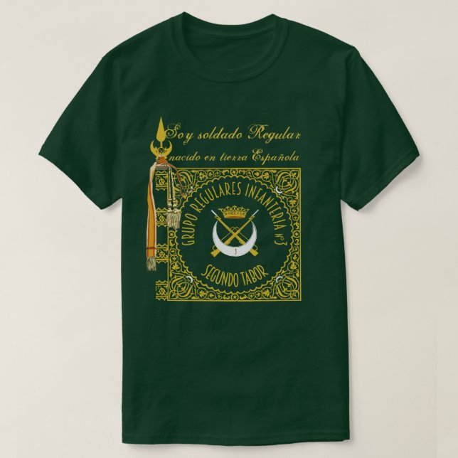 Spanish Army in North Africa T-Shirt (Design Front)