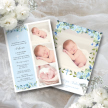 Spanish Baptism for Boy Bautizo para Niño