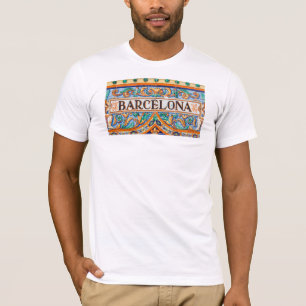 Spanish BARCELONA theme T-Shirt