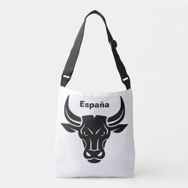 Spanish Bull custom text & colour bags (Front)