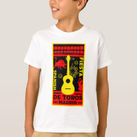 Spanish Bull Fight Corrida De Toros T-Shirt