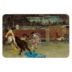 Spanish Bullfight (by Marià Fortuny) Magnet
