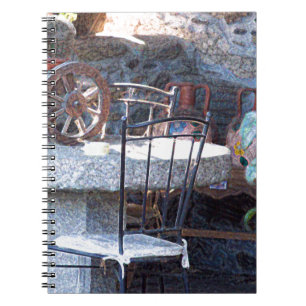 Spanish Cactus Still Life Spiral Notebook