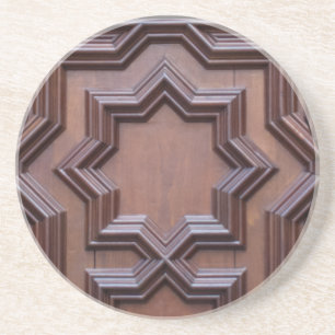 Spanish Church Door House of God Gateway to Heaven Coaster