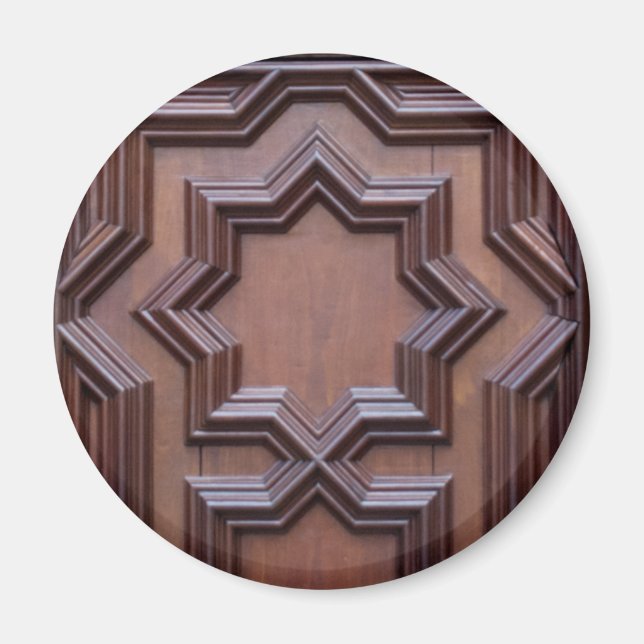 Spanish Church Door House of God Gateway to Heaven Magnet (Front)