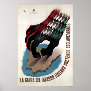 Spanish Civil War Propaganda Poster  Prevent the