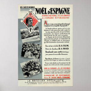 Spanish Civil War Propaganda Poster Socialist