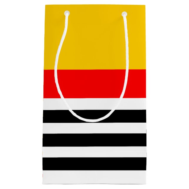 Spanish Classic Stripe small Gift Bag (Front)