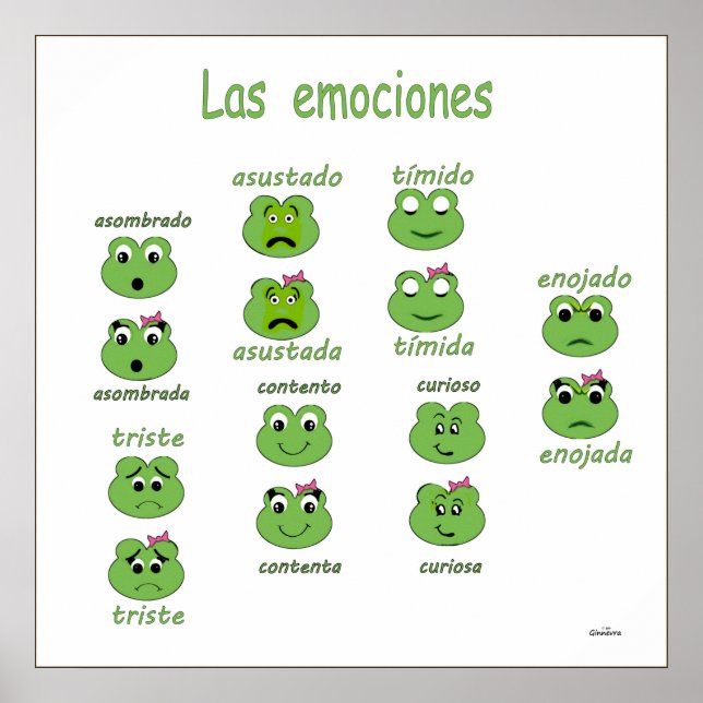 Spanish Classroom Poster (Front)