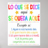 Spanish Counseling Office Poster