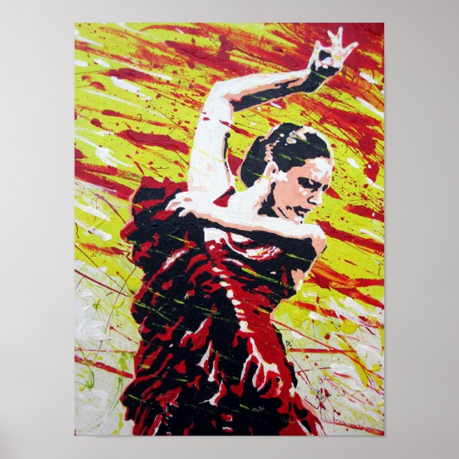 SPANISH DANCER POSTER (Front)