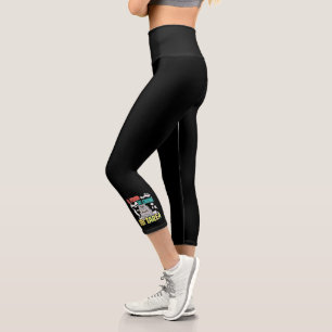 Spanish Dog Ate My Homework - Perro Tarea Capri Leggings