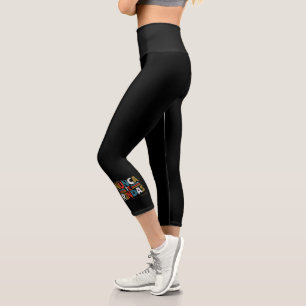 Spanish Don't Give Up Quote - Nunca Te Rindas Capri Leggings