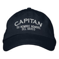 SPANISH El Capitan Nombre del barco y su nombre