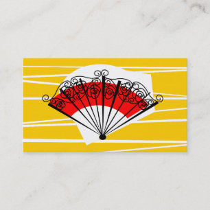 Spanish Fan business card