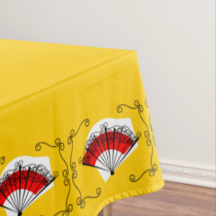 Spanish Fan Corners tablecloth 60 x 84
