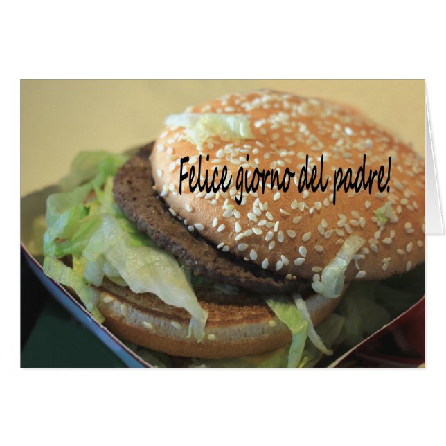 Spanish Father's Day Card (Front Horizontal)