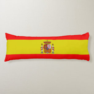 Spanish flag body cushion