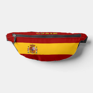 Spanish flag bum bags
