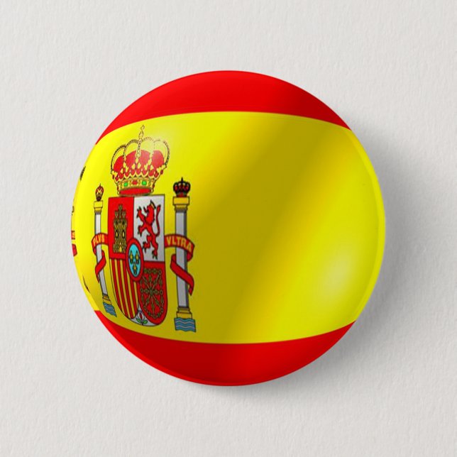 Spanish Flag Button (Front)
