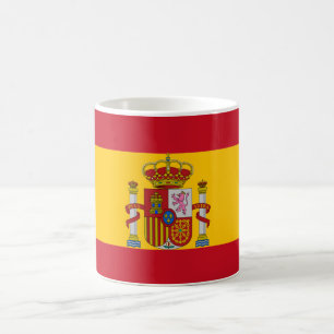 Spanish flag coffee mug