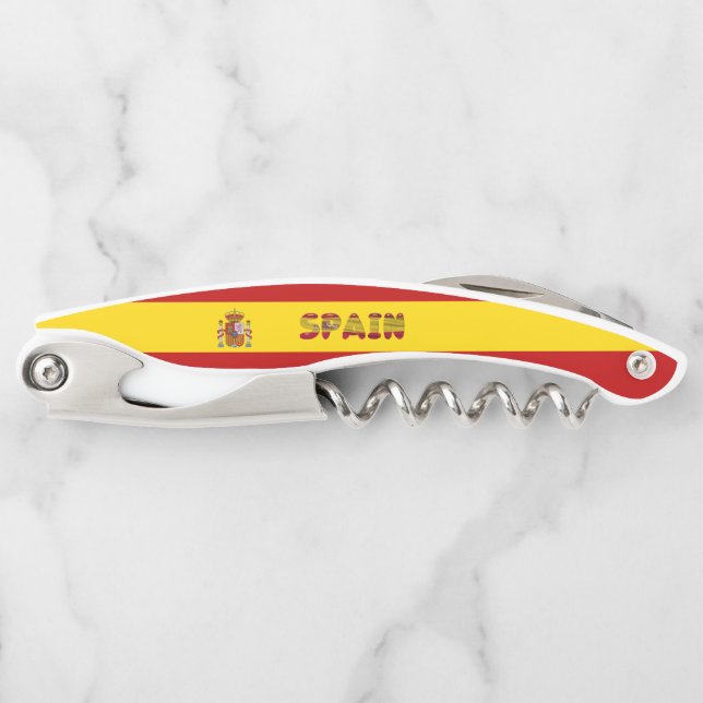 Spanish flag corkscrew (Front)