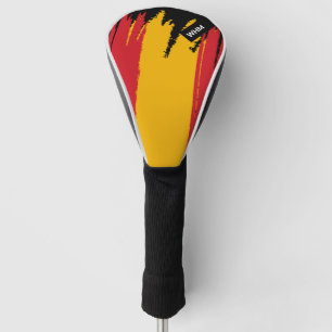 Spanish Flag - Custom Golf Club Head Cover