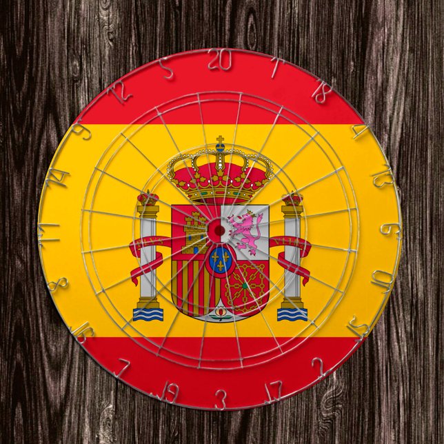 Spanish Flag Dartboard & love Spain / game board (Creator Uploaded)