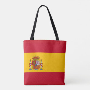 Spanish Flag, Flag of Spain Tote Bag