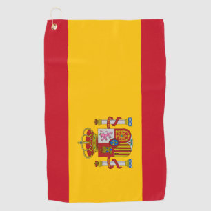 Spanish flag & Golf Spain fashion /sports Towel