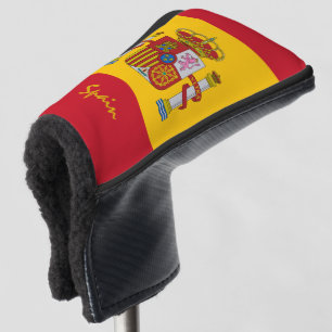 Spanish Flag & Golf Spain sports Covers /clubs
