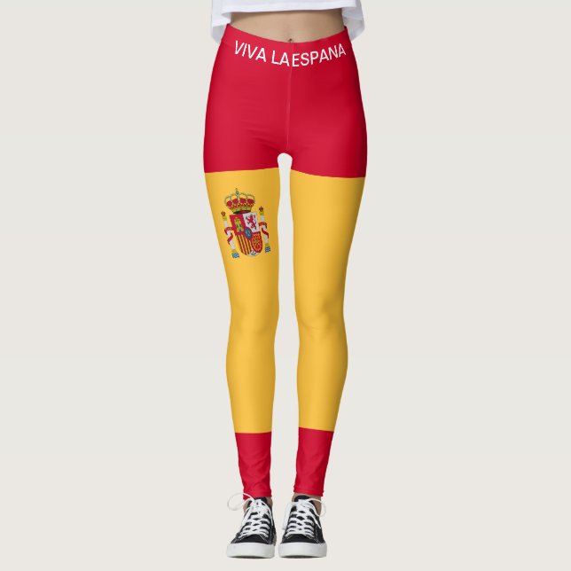 Spanish Flag Leggings (Front)