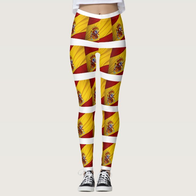 SPANISH FLAG LEGGINGS (Front)