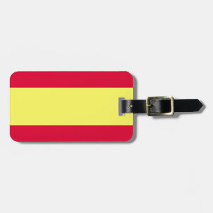 Spanish Flag Luggage Tag
