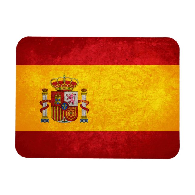Spanish Flag Magnet (Horizontal)