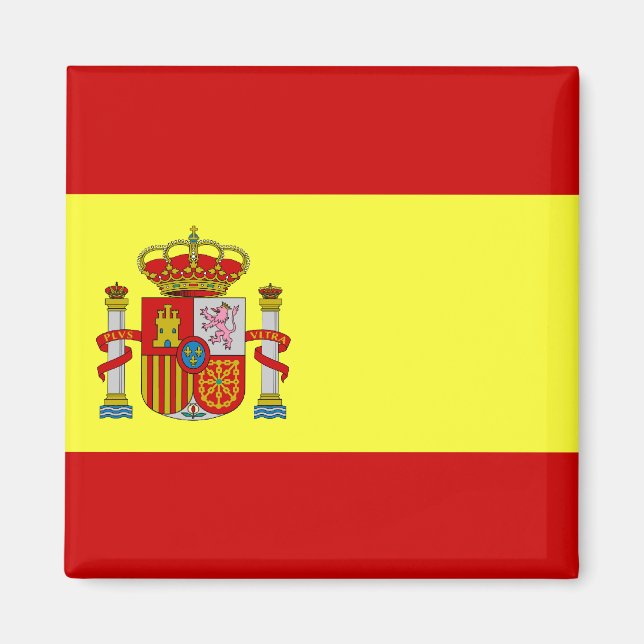 Spanish Flag Magnet (Front)