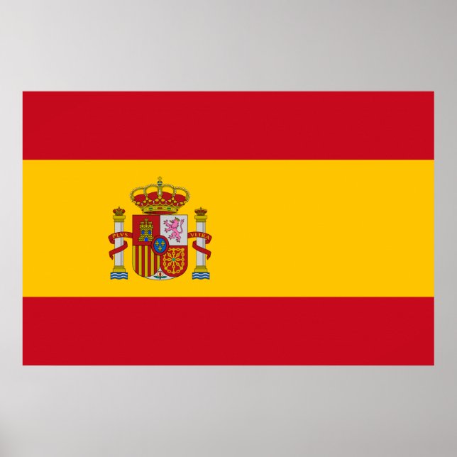 Spanish Flag Poster (Front)