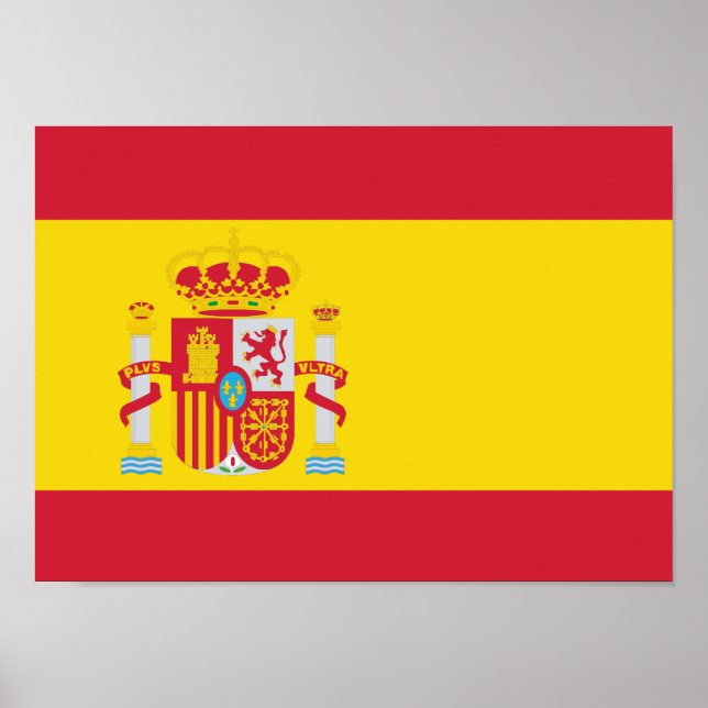 Spanish Flag Poster (Front)