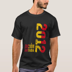 Spanish Flag Retro 2012 Year 2012 Vintage 2012 Sin T-Shirt