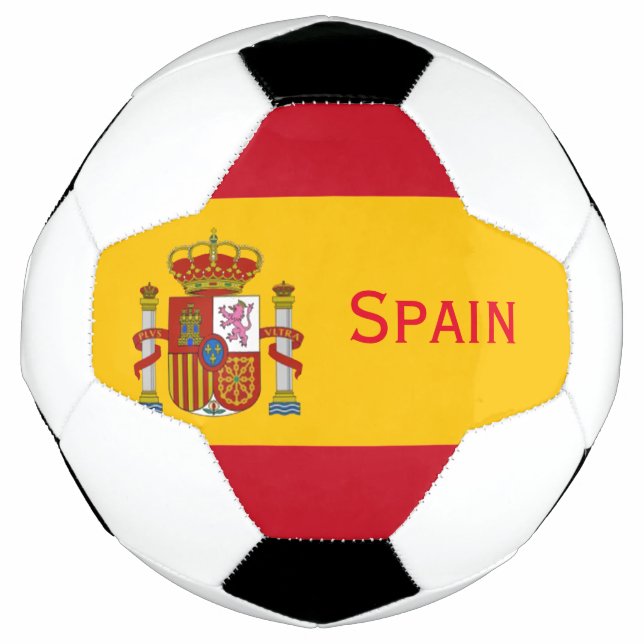 Spanish Flag Soccer Ball (Front)