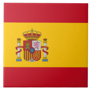Spanish Flag (Spain) Tile