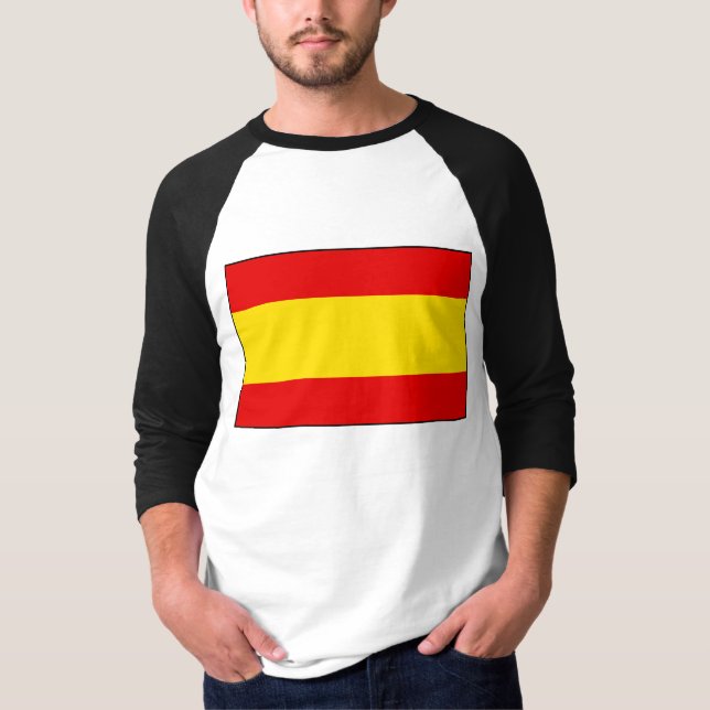 Spanish Flag T-shirts and Gifts (Front)