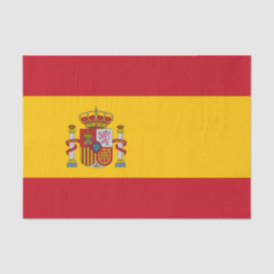 Spanish Flag tissue paper, fashion decor, Spain Paper