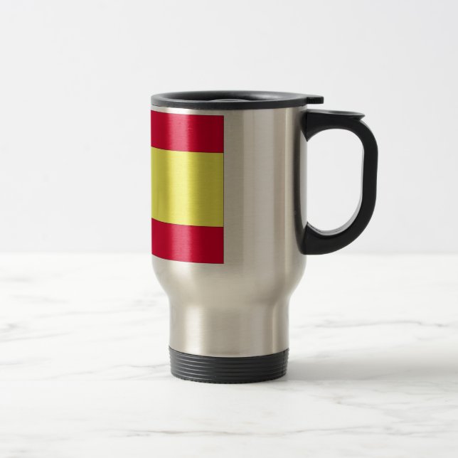 Spanish Flag Travel Mug (Right)