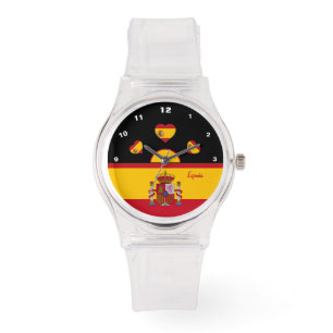 Spanish Flag Watch, España, Spain fashion /sports Watch